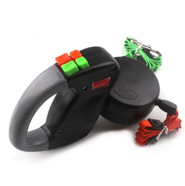 Retractable Dual Pet Dog Walking Leash - Image 5